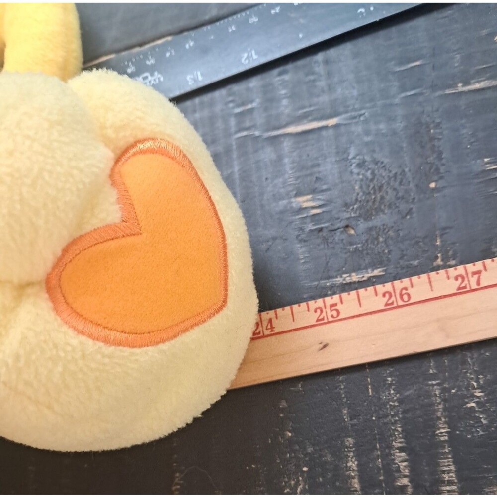 VTG Care Bears Cousins Playful Heart Monkey 2004 Yellow Plush Doll Jumbo 24" Toy - Picture 13 of 13